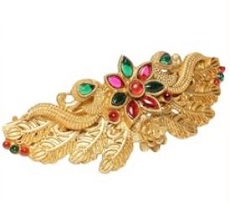 Gold Hairclip Jewellery Designs