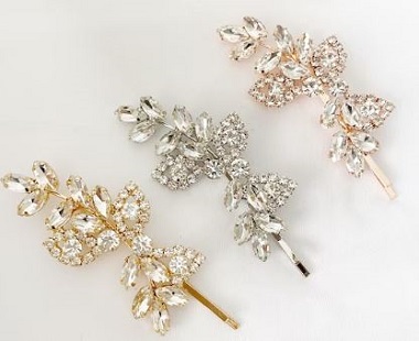 Diamond Hairclip Jewellery