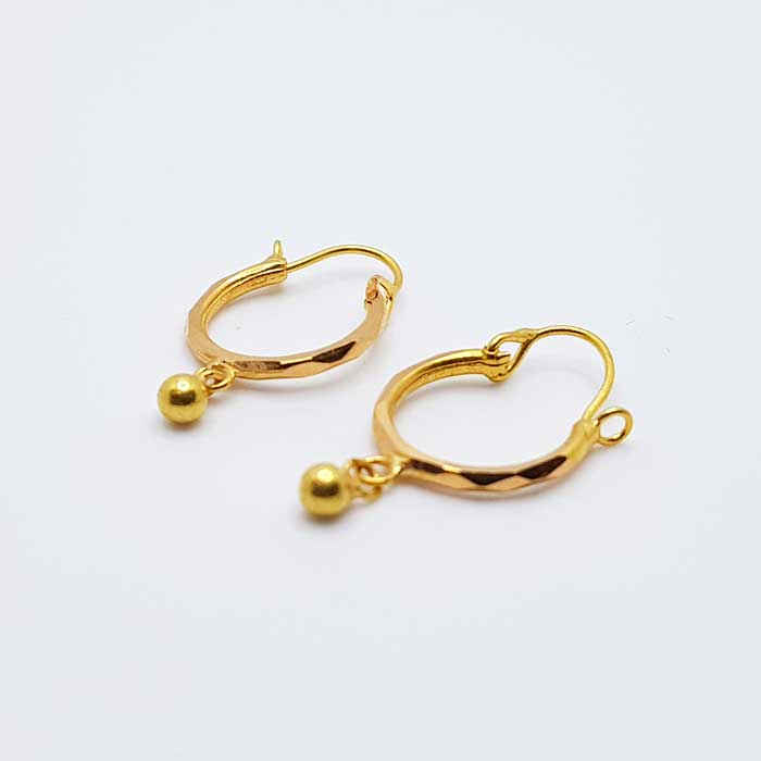 Short Balliya Earrings With Die