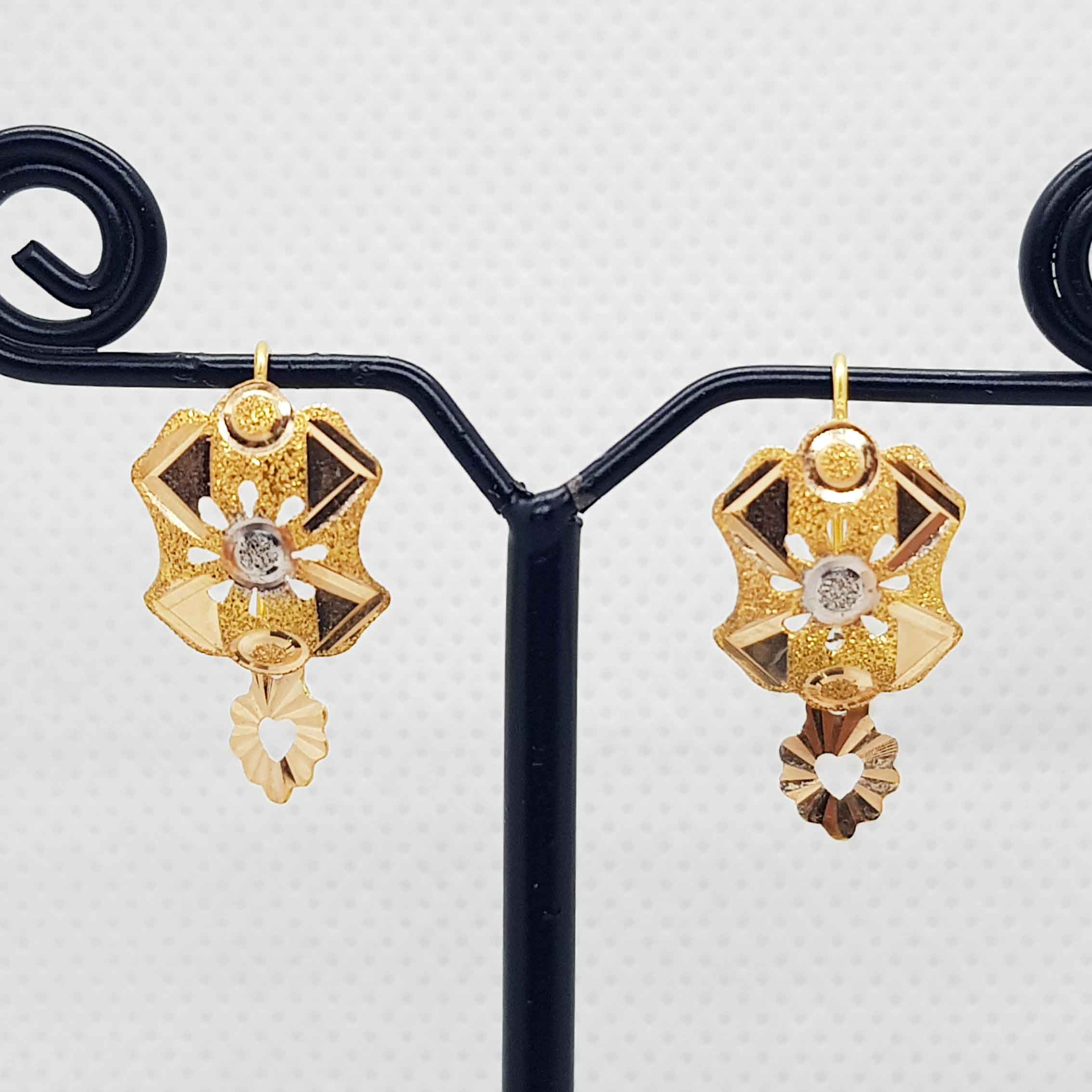 Pure Gold Short Earrings