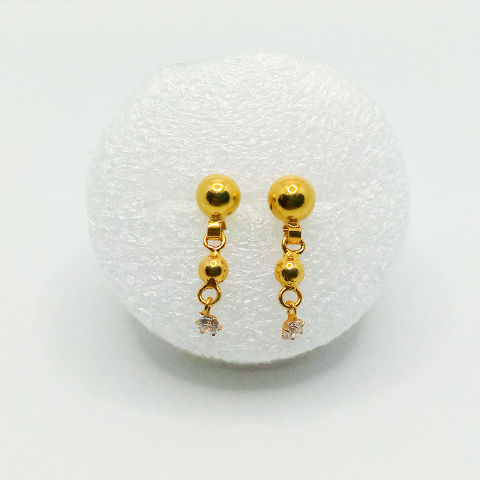 Graceful Double  Gold Goli Tops