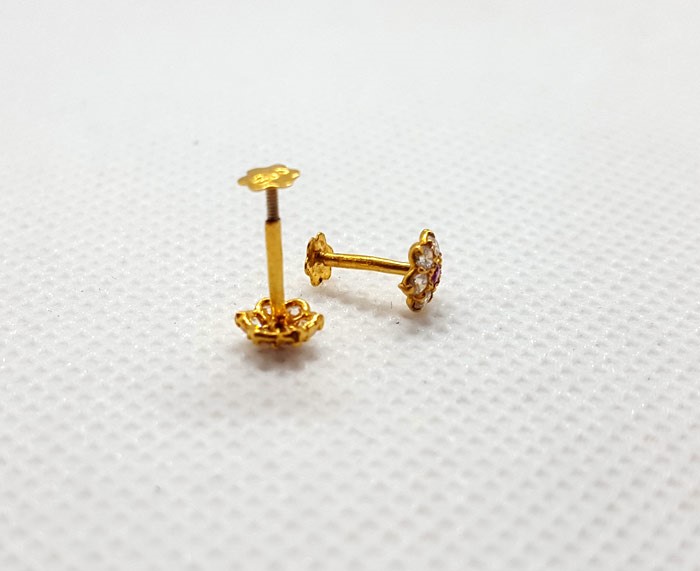 Sweet Baby Girls Small Girda Earring