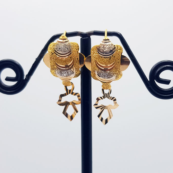 Gold Earrings For Ladies