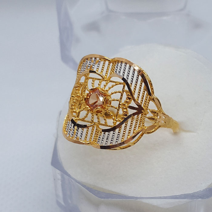 Butter Fly Ladies Gold Rings Bridal