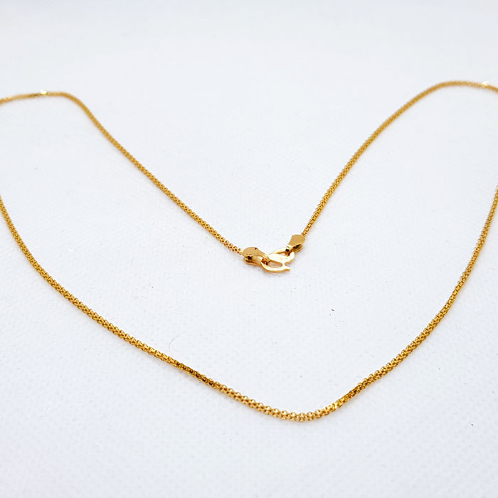 Latest Heavy Pure Gold Ladies Chain