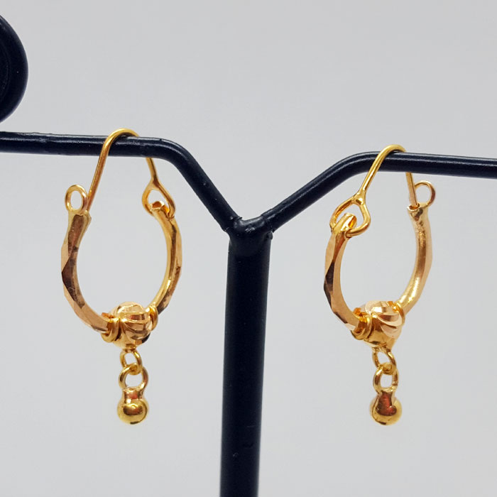 Classy Gold Earrings for Girls