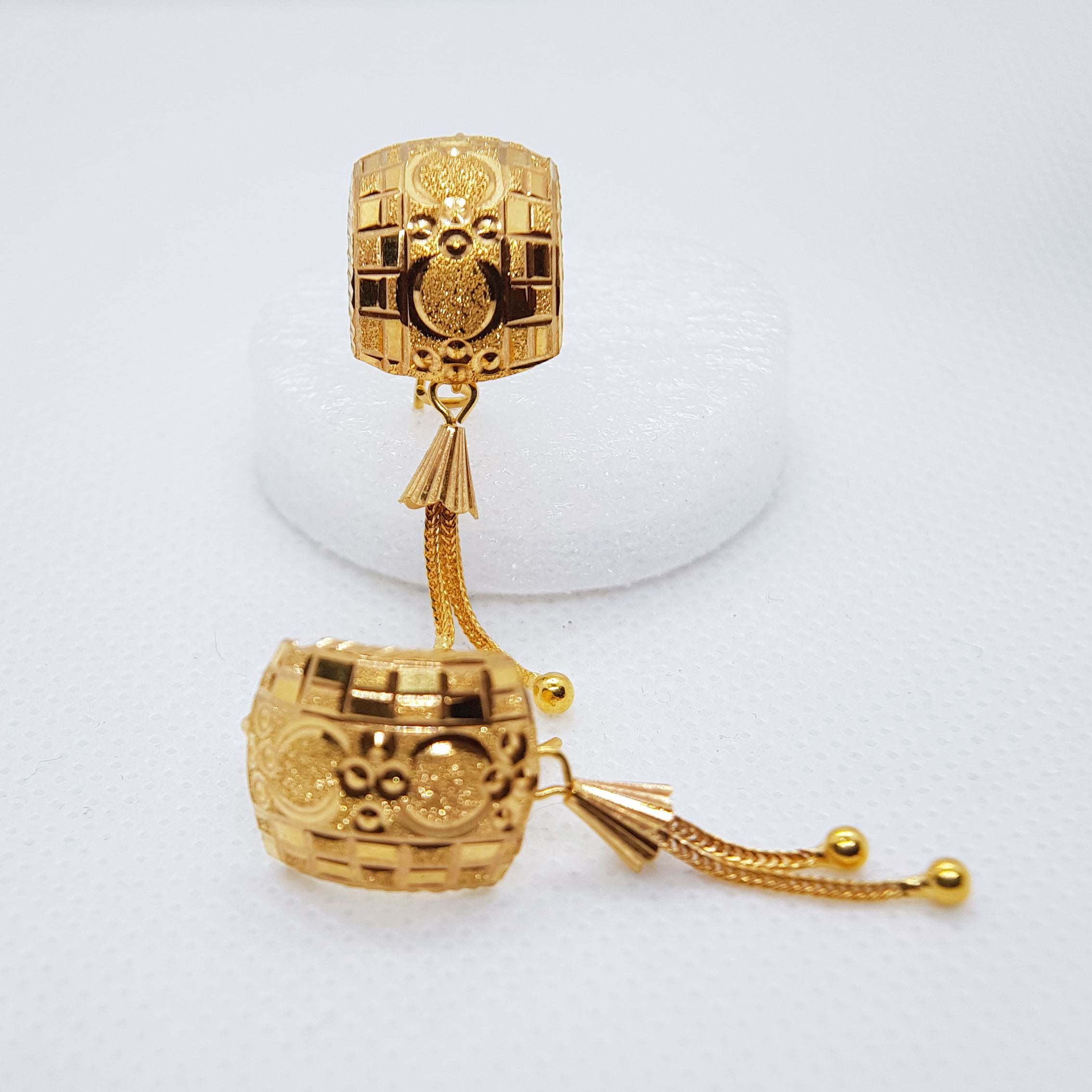 Gold Earrings For Women With Jhumkian