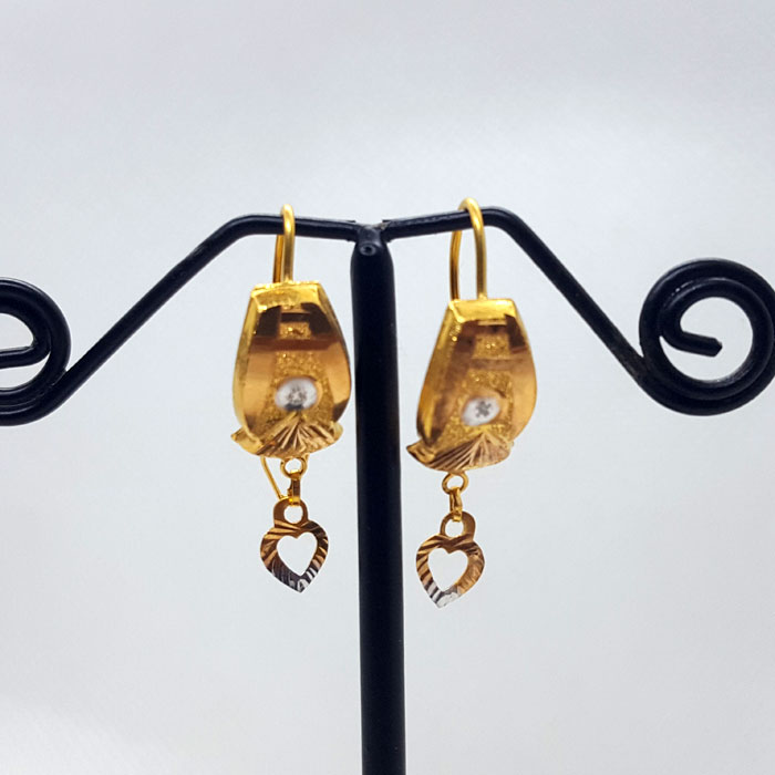 Hearts Type Earrings Jhumki for Girls