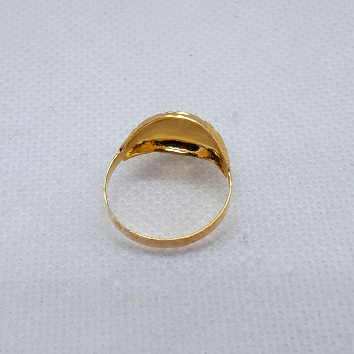 Ladies Ring PureGold without Stone