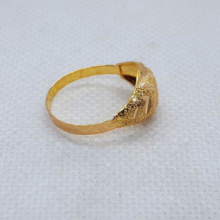 Ladies Ring PureGold without Stone