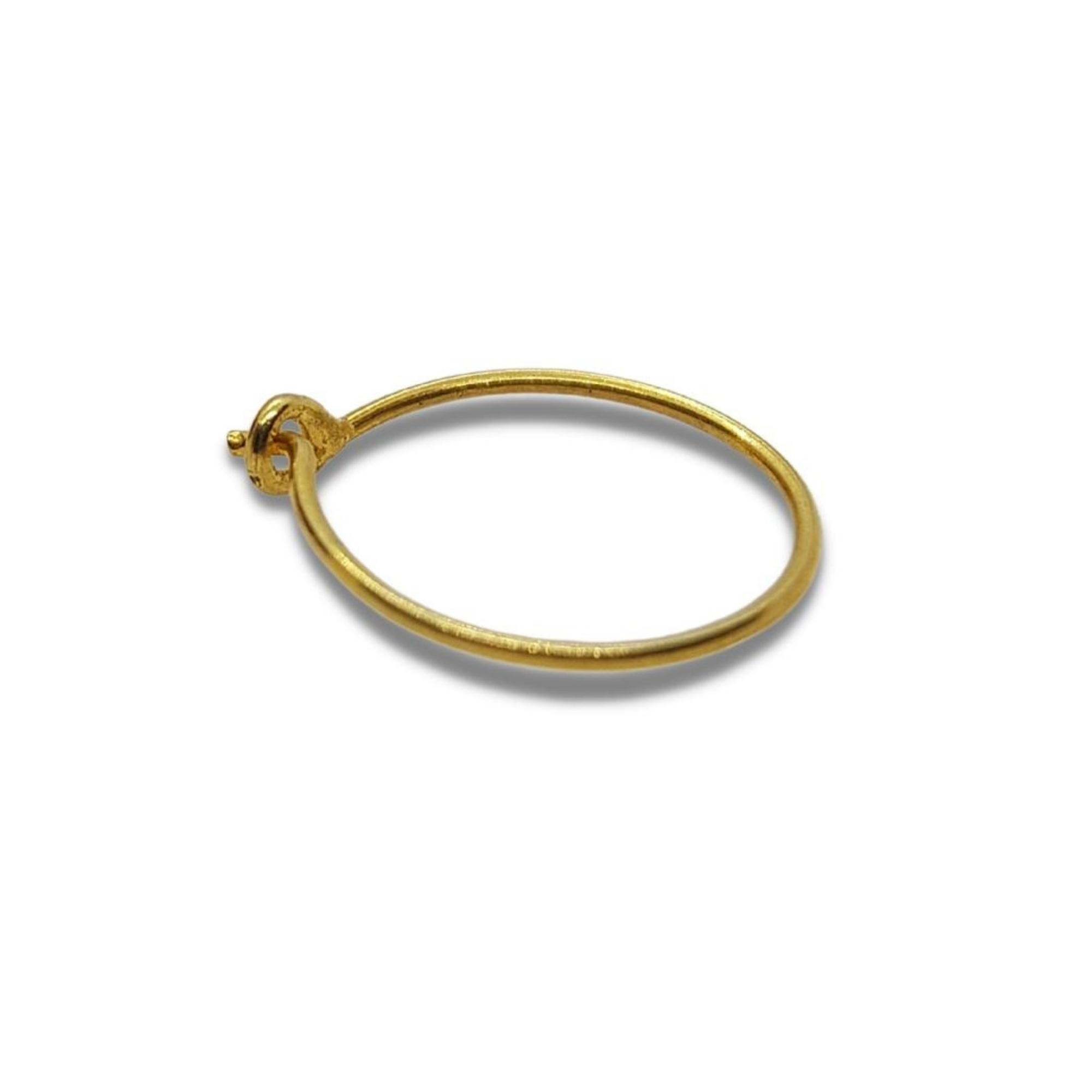 Simple Gold Nose Ring