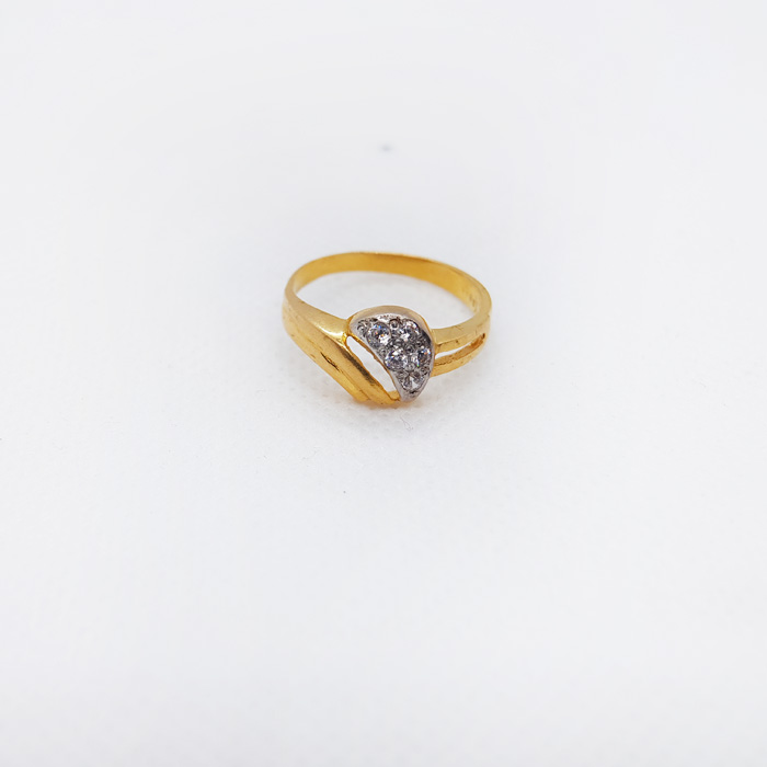 Simple Gold Ring For Ladies