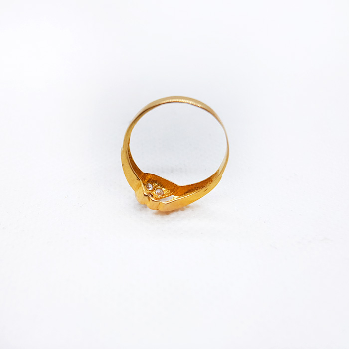 Simple Gold Ring For Ladies