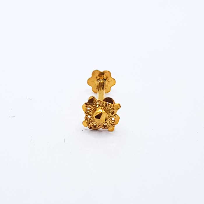 Gold Nose Pin For Girls