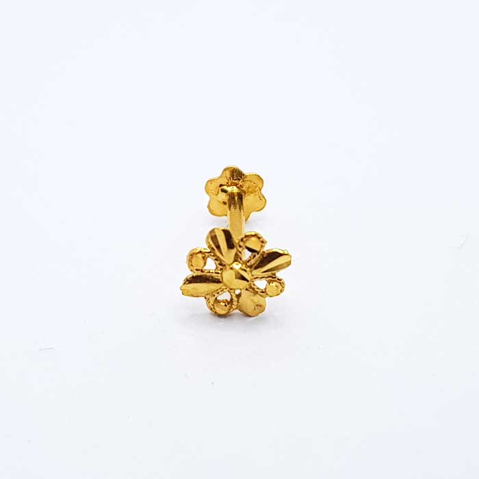 Stylish Gold Nose Pin For Girls