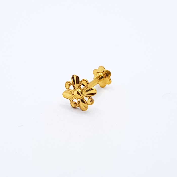 Stylish Gold Nose Pin For Girls