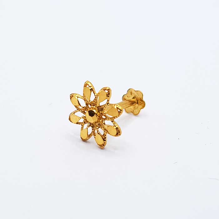 Star Gold Nose Pin For Girls