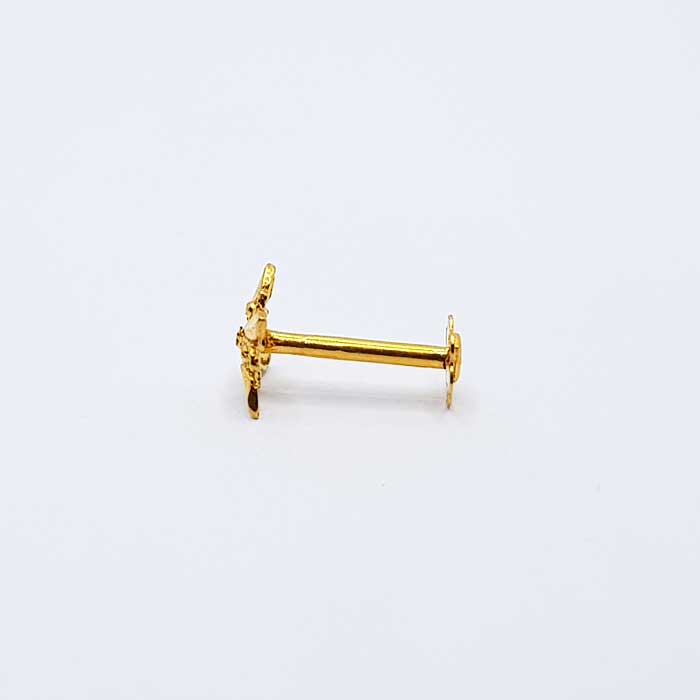 Without Stone Gold Nose Pin For Girls