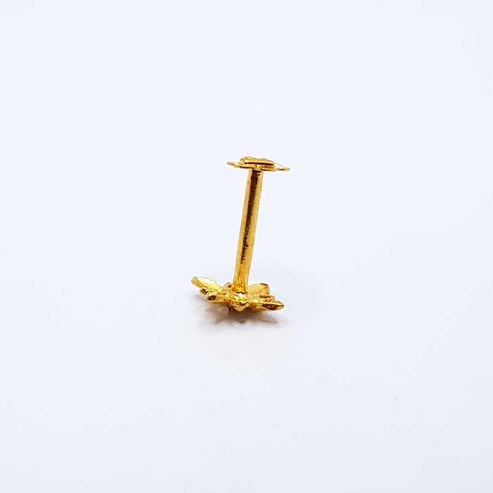 Without Stone Gold Nose Pin For Girls