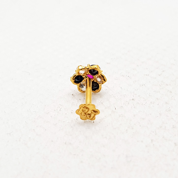 Gold Nose Pin For Girls