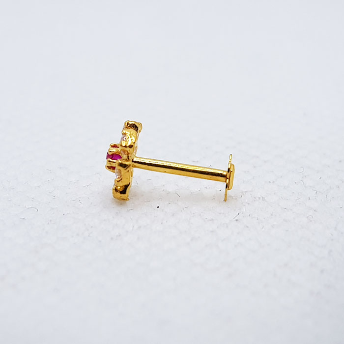 Latest Design Gold Nose Pin For Girls