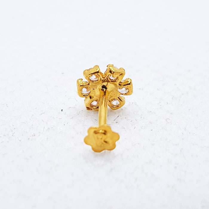 Latest Design Gold Nose Pin For Girls