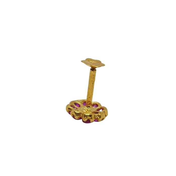 Funky Gold Nose Pin For Girls