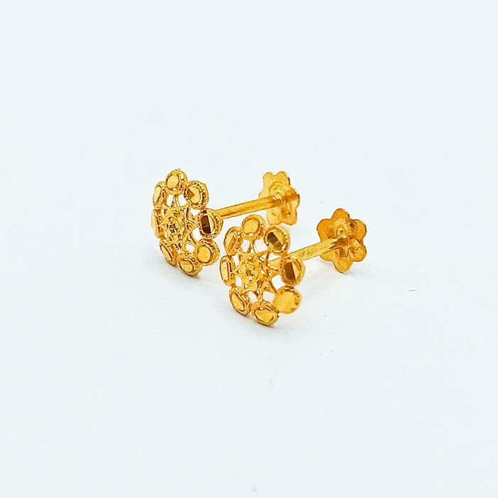 Flower Style Gold Tops