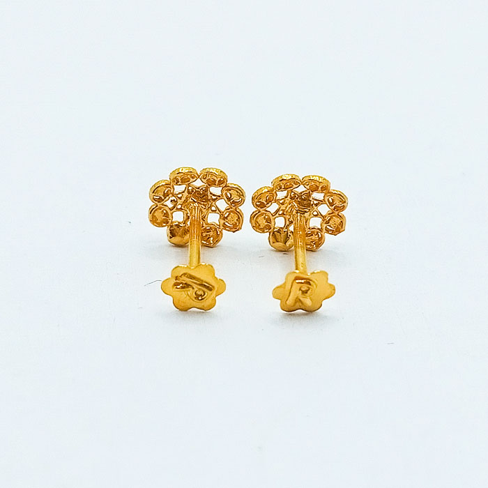 Flower Style Gold Tops