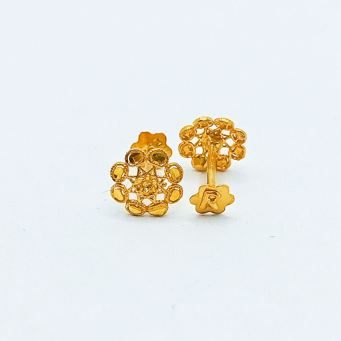 Flower Style Gold Tops