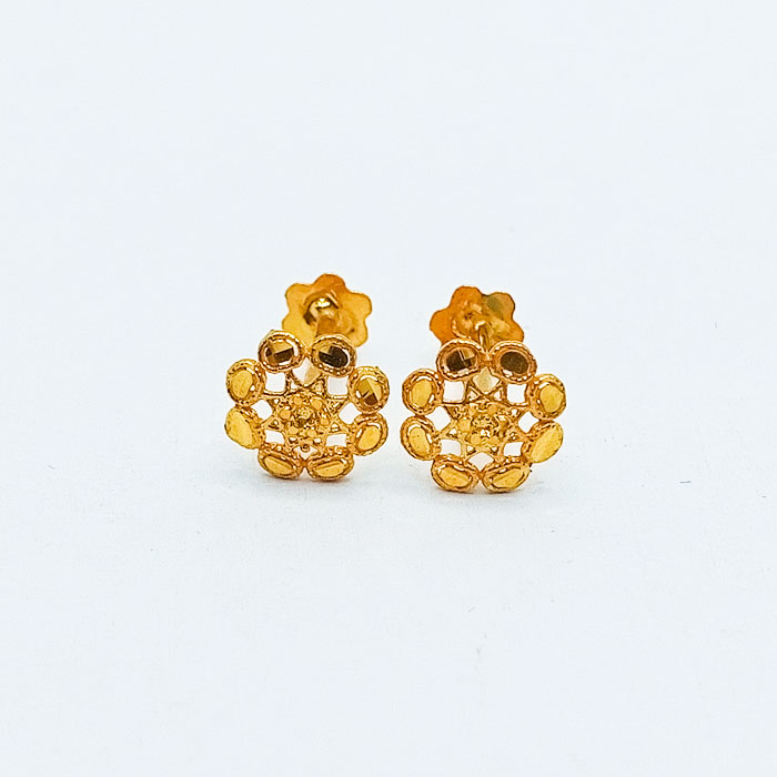 Flower Style Gold Tops