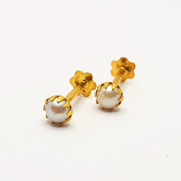 Pearl Stone Gold Tops