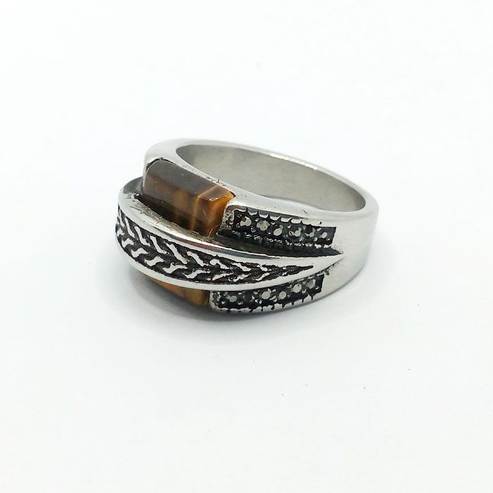 Elegant  Italian Silver Ring for Men