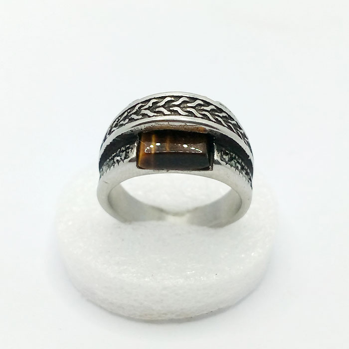 Elegant  Italian Silver Ring for Men