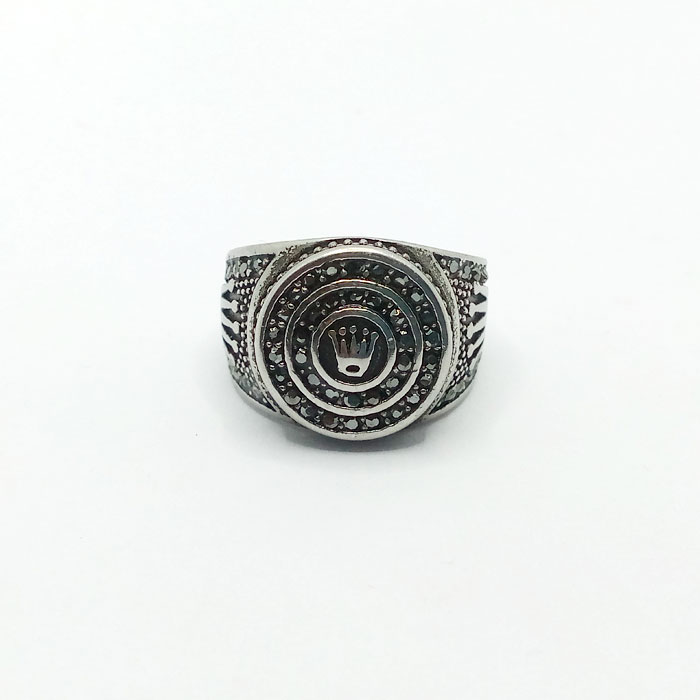 Boys Decent  Italian Silver Ring