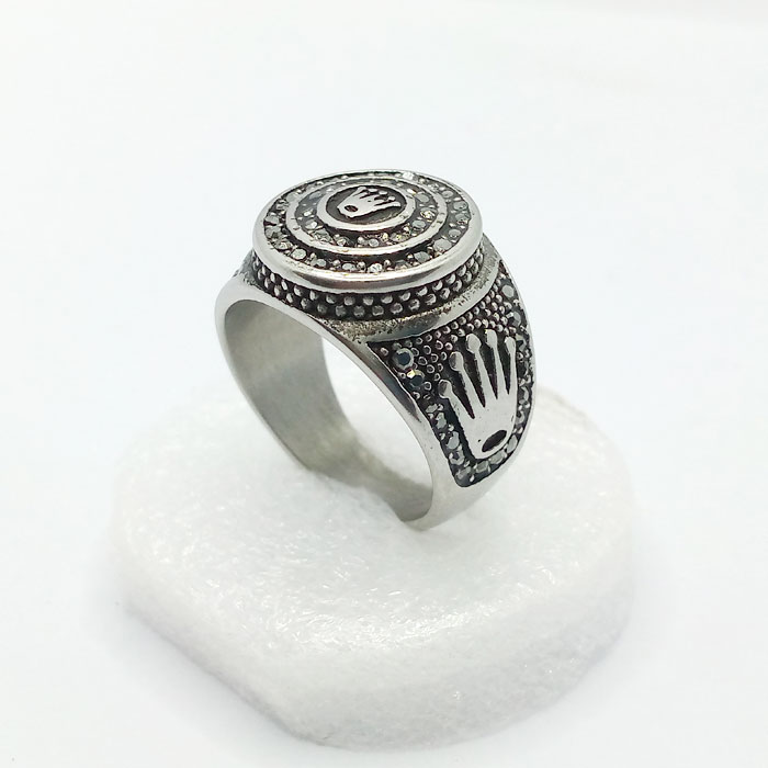 Boys Decent  Italian Silver Ring