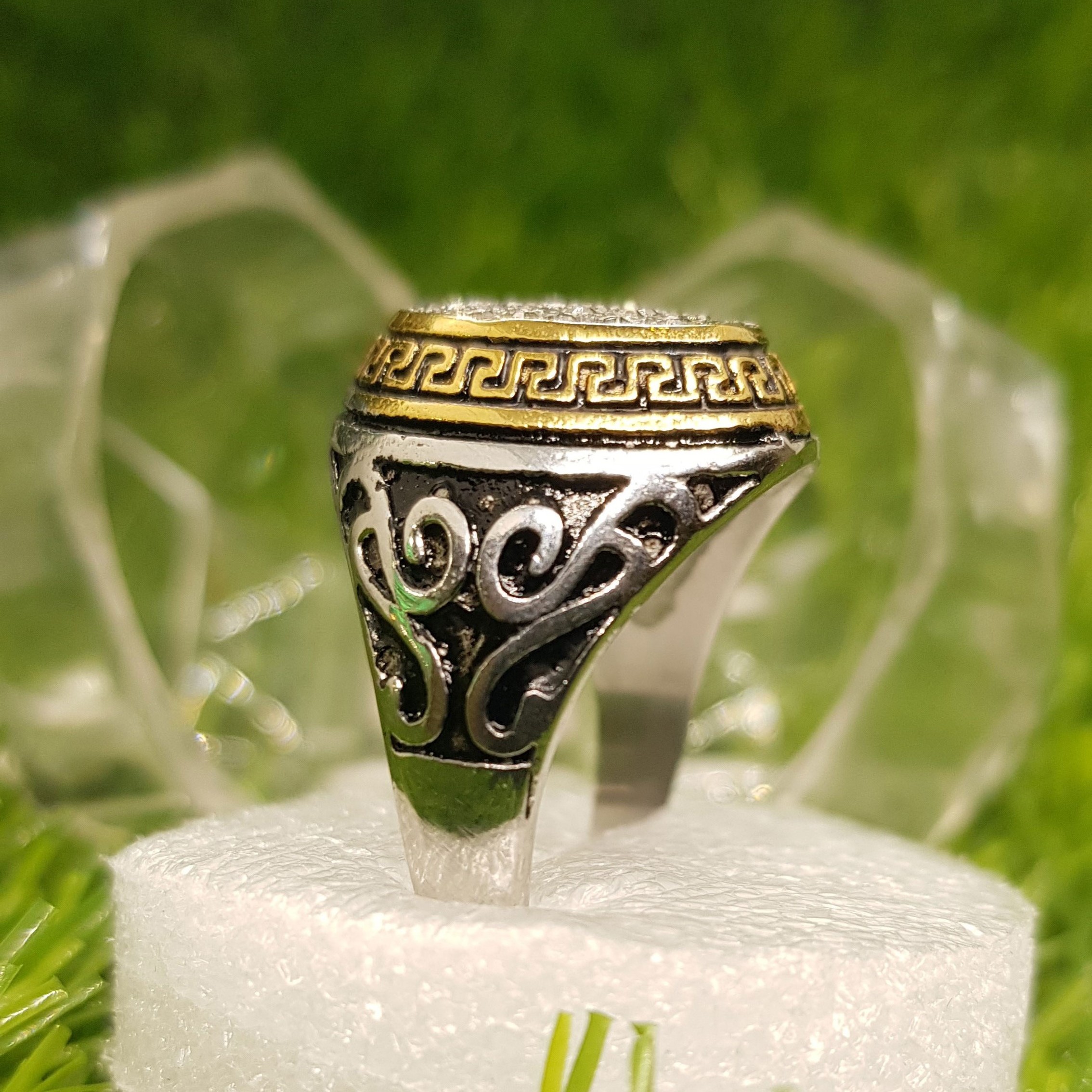 Turkish Zircon Italian Silver Ring