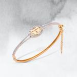 Gold Bracelet with Heart