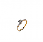 Decent Gold Ring for Girls